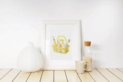 Yellow Cleaning Clipart Bundle - CraftNest - Digital Crafting and Art