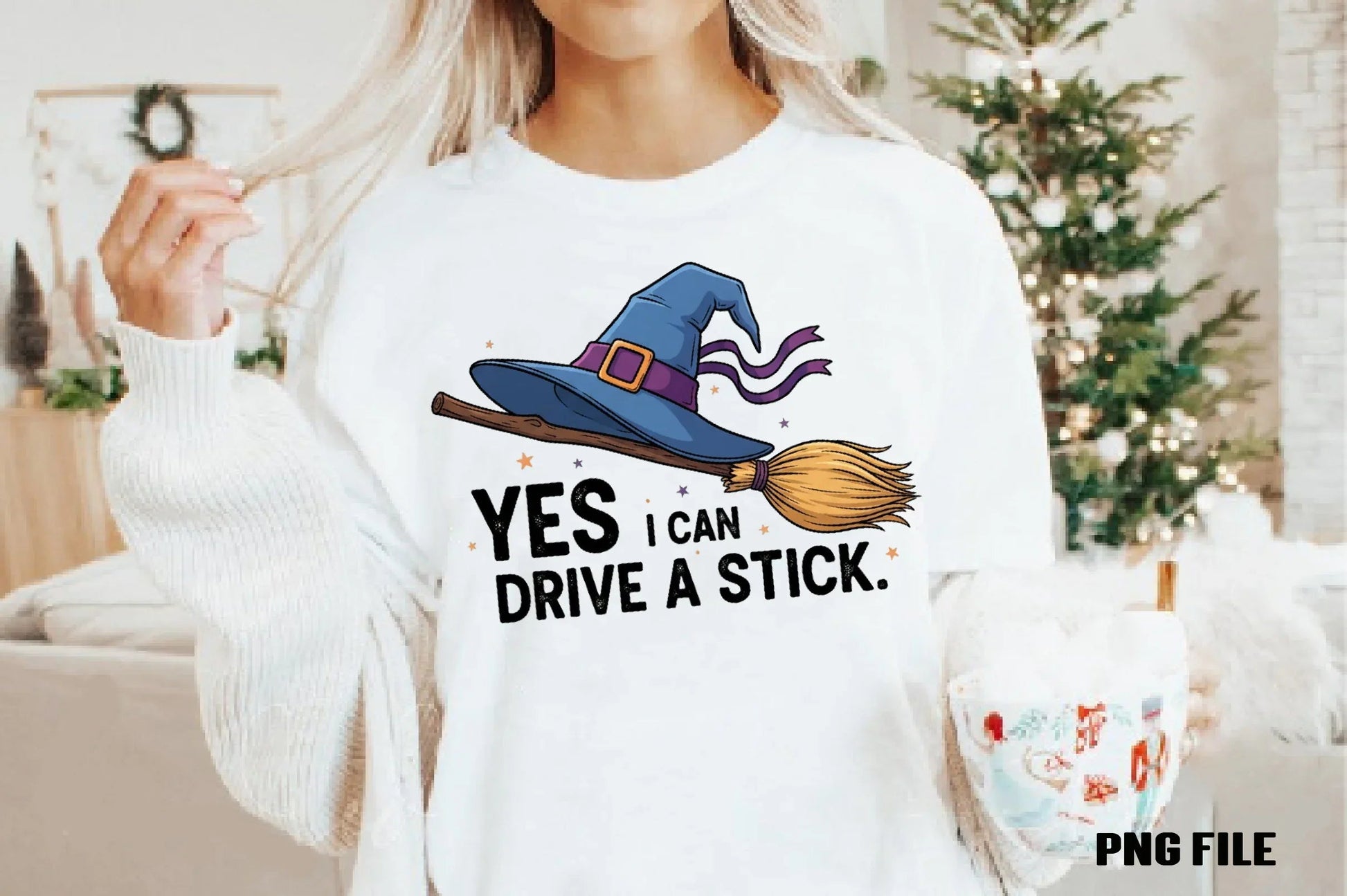 Yes I Can Drive A Stick Halloween Clipart Bundle - CraftNest - Digital Crafting and Art