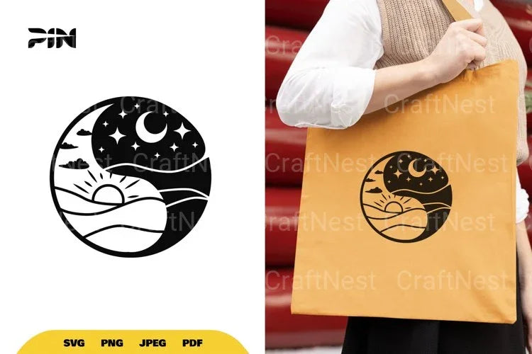 Yin Yang SVG Bundle - CraftNest - Digital Crafting and Art