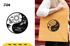 Yin Yang SVG Bundle - CraftNest - Digital Crafting and Art