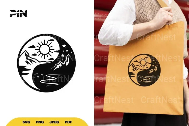 Yin Yang SVG Bundle - CraftNest - Digital Crafting and Art