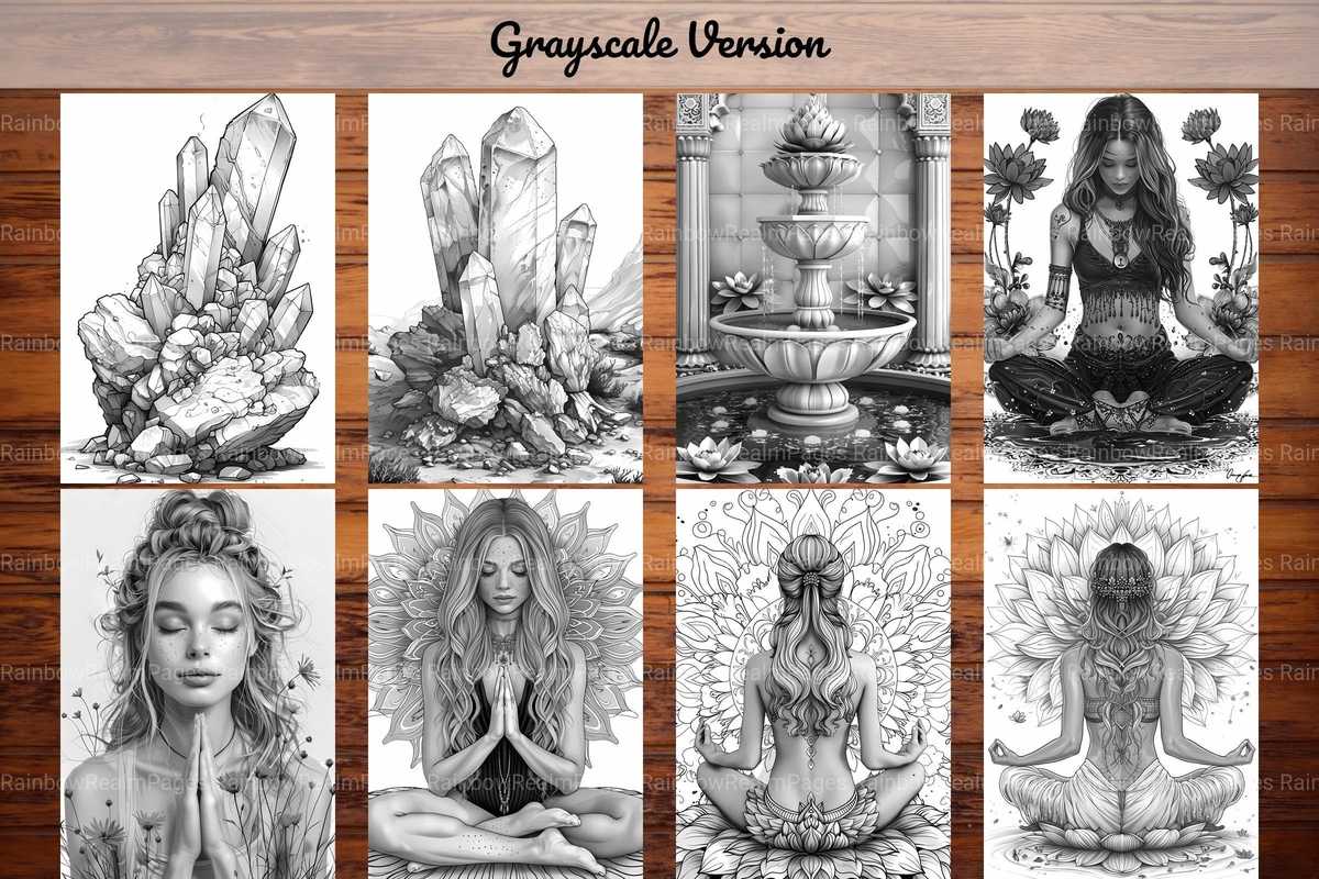 Yoga Coloring Books - CraftNest - Digital Crafting and Art