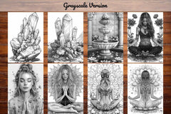 Yoga Coloring Books - CraftNest - Digital Crafting and Art