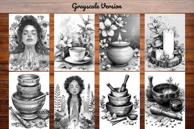 Yoga Coloring Books - CraftNest - Digital Crafting and Art