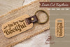 Bootiful Laser Cut Keychain Design