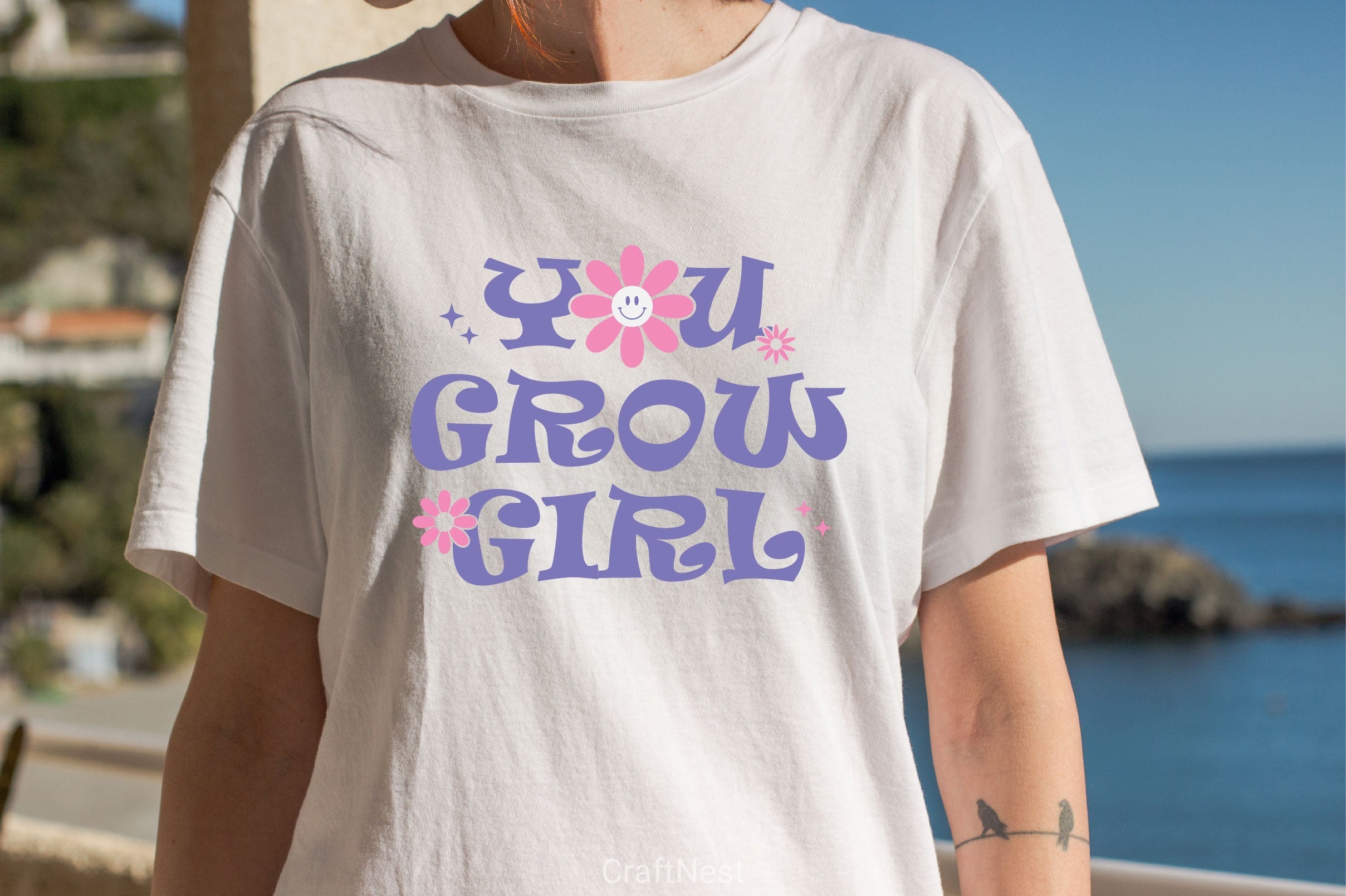 You Grow Girl SVG Bundle