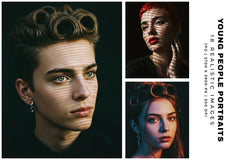 Young People Portraits - Stock Images - CraftNest - Digital Crafting and Art