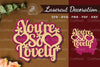 You're So Lovely Laser Cut Decoration Bundle