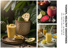 Yummy Healthy Smoothies - Stock Images - CraftNest - Digital Crafting and Art