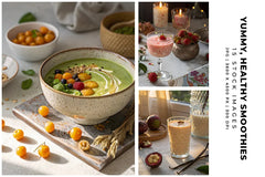 Yummy Healthy Smoothies - Stock Images - CraftNest - Digital Crafting and Art