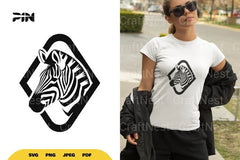 Zebra Logo SVG Bundle - CraftNest - Digital Crafting and Art