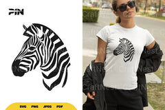 Zebra Logo SVG Bundle - CraftNest - Digital Crafting and Art