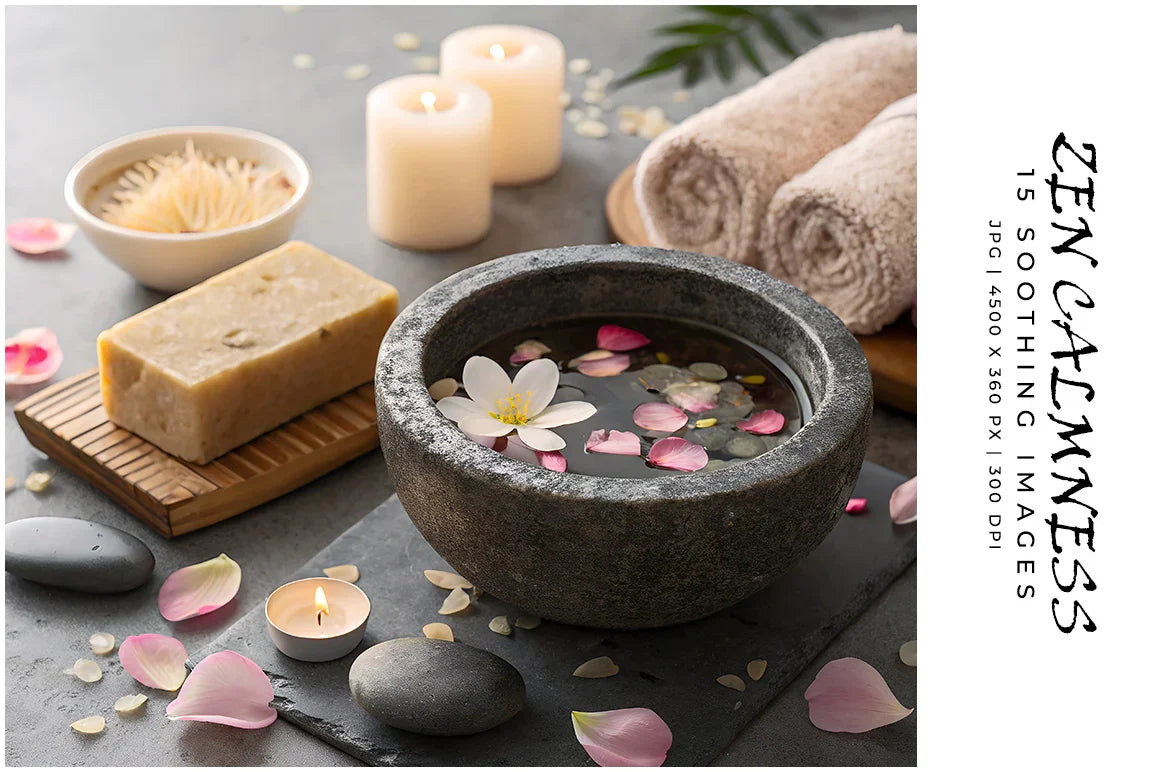 Zen Calmness - Stock Images - CraftNest - Digital Crafting and Art