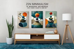 Zen Minimalism - Wall Art - CraftNest - Digital Crafting and Art