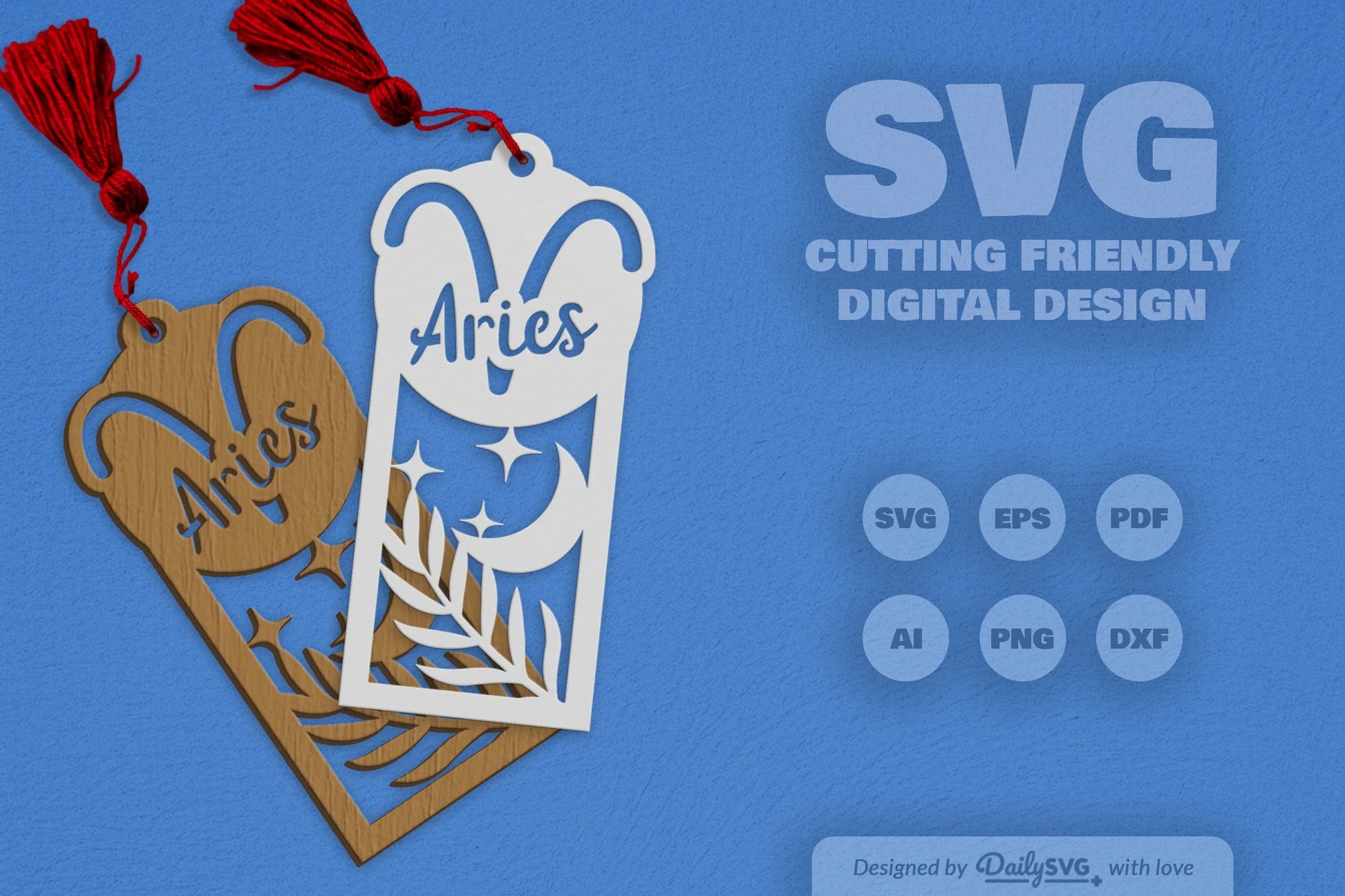 Zodiac Laser Cut Aries SVG Bundle SVGs - CraftNest - Digital Crafting and Art