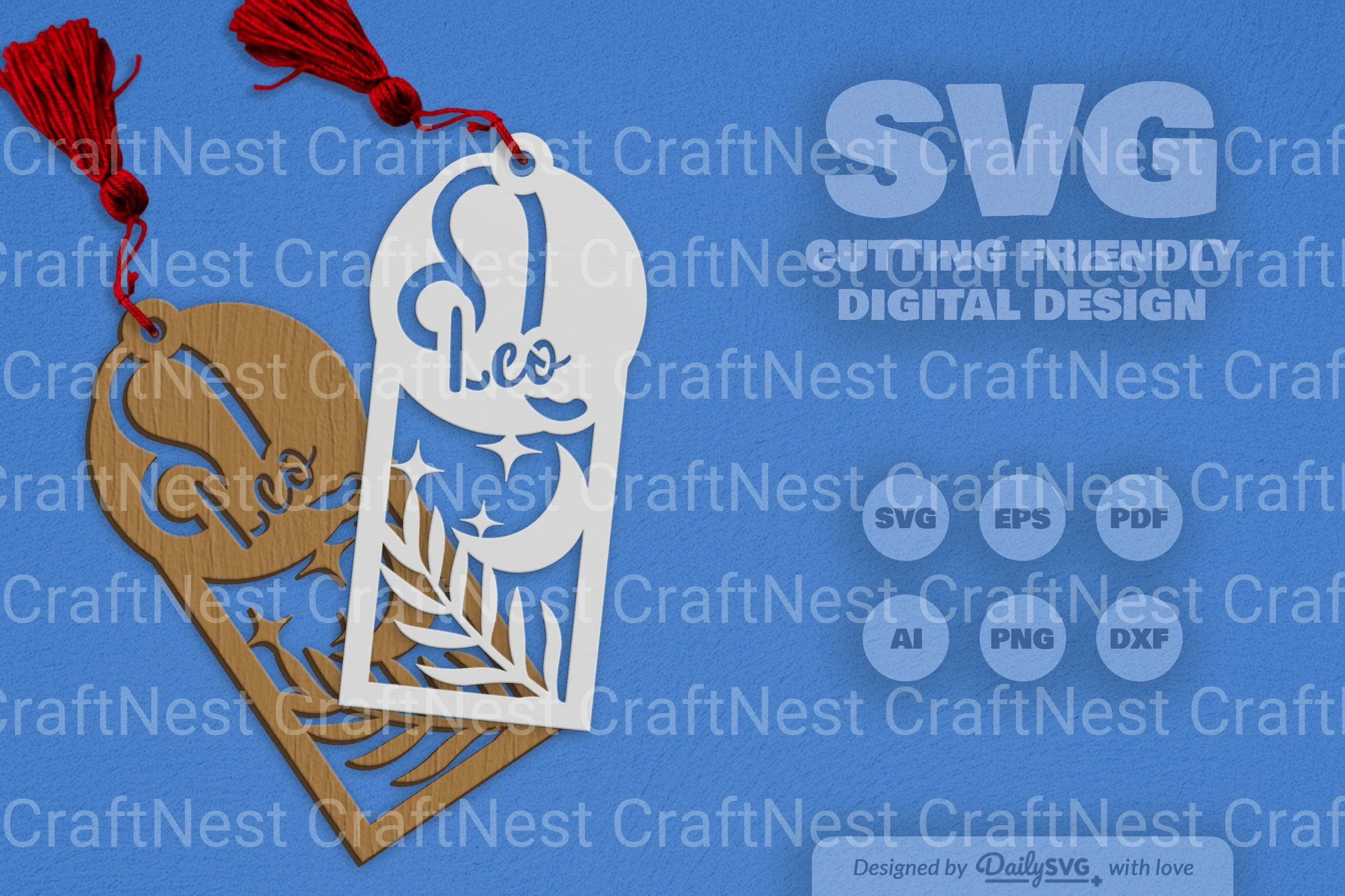 Zodiac Leo Laser Cut SVG Bundle