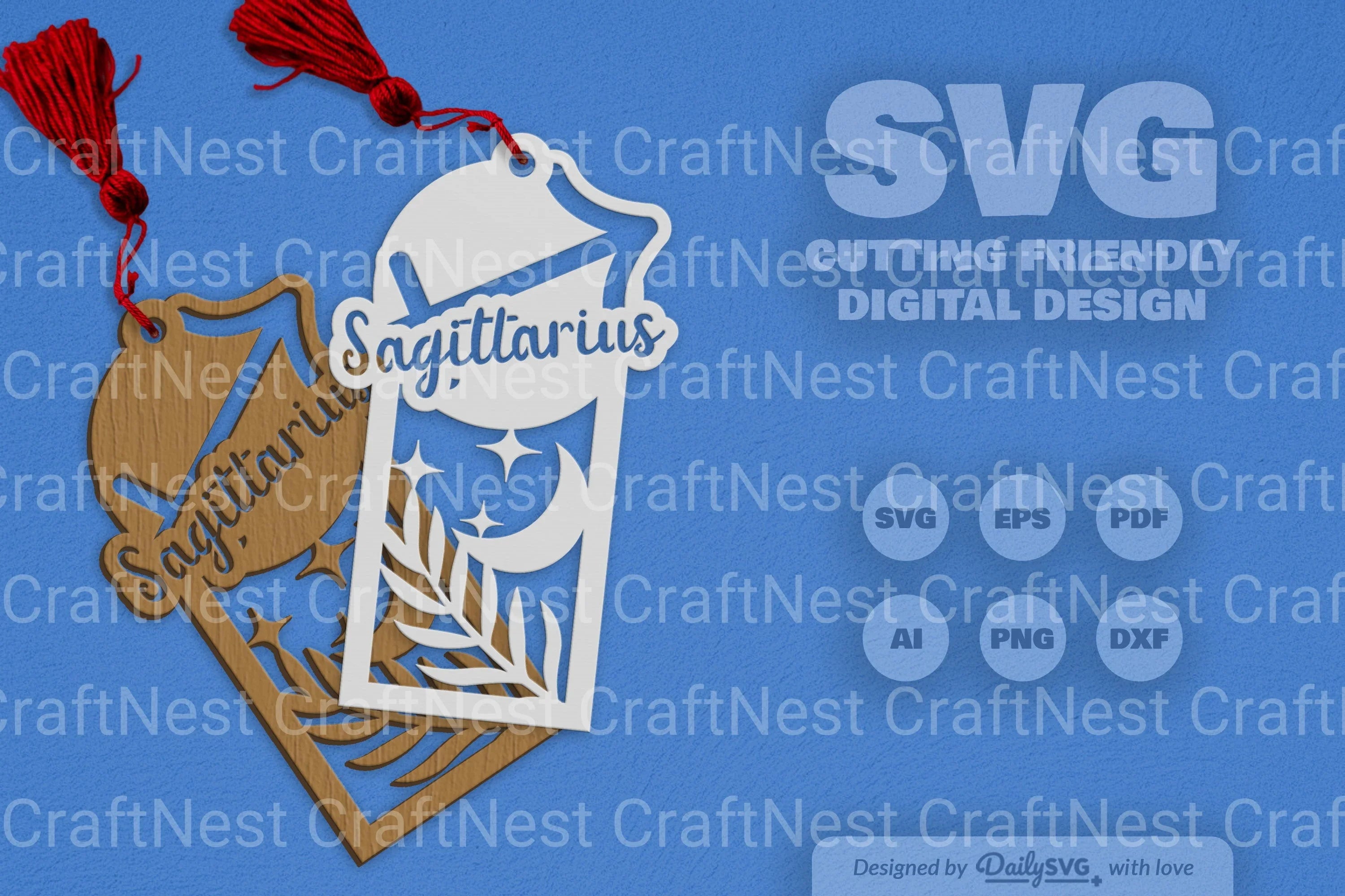 Sagittarius Zodiac Laser Cut SVG Bundle