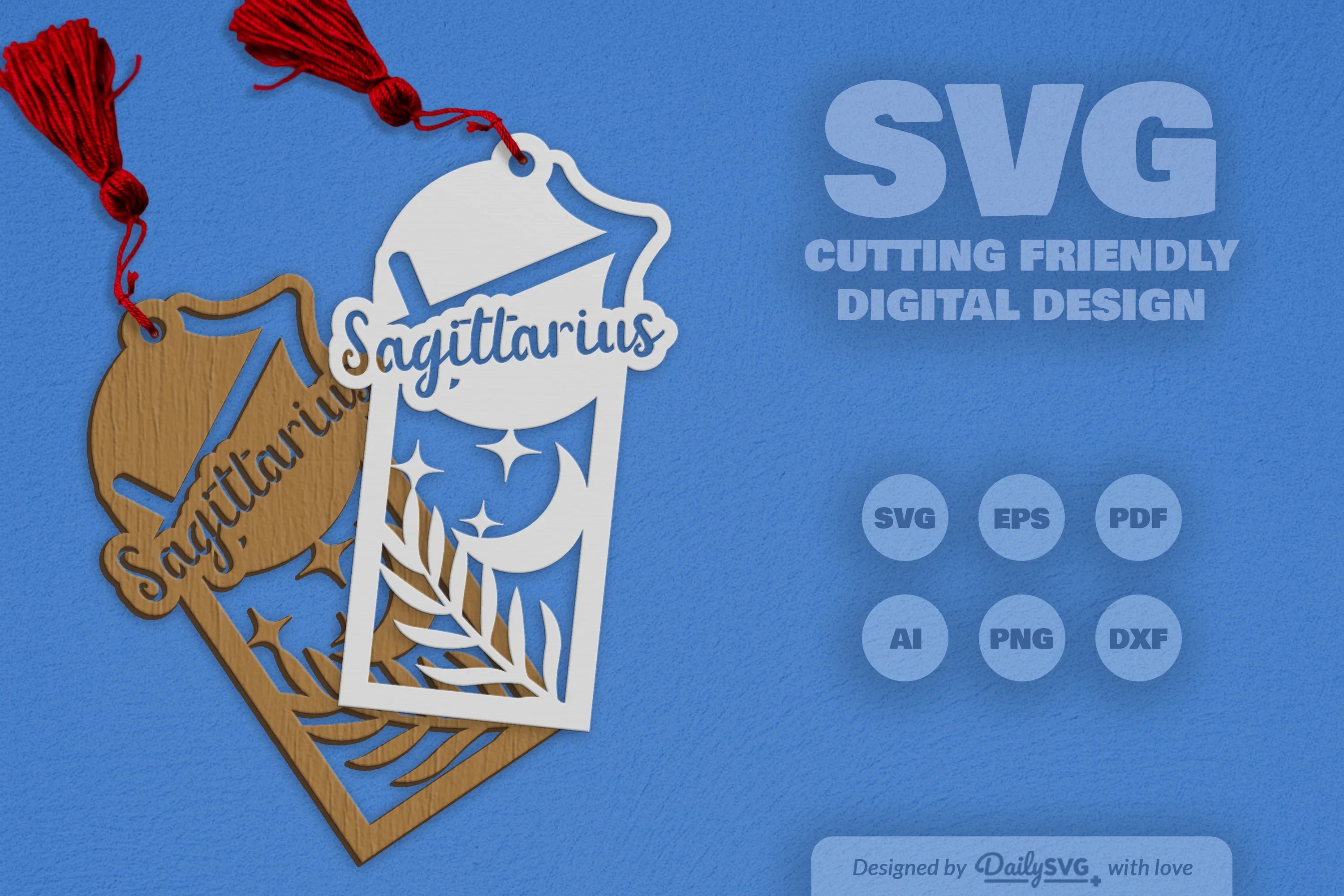 Sagittarius Zodiac Laser Cut SVG Bundle 1 - CraftNest - Digital Crafting and Art