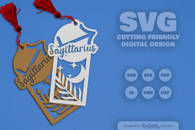 Sagittarius Zodiac Laser Cut SVG Bundle 1 - CraftNest - Digital Crafting and Art