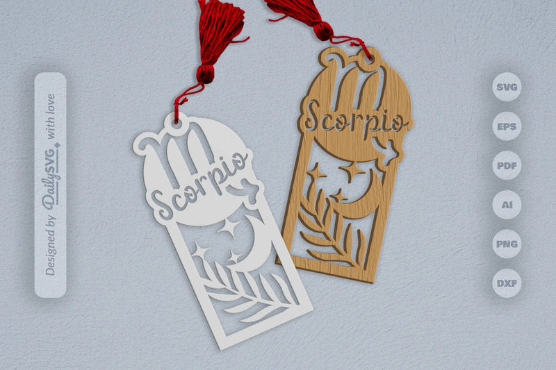 Scorpio Zodiac Laser Cut SVG Bundle 1 - CraftNest - Digital Crafting and Art