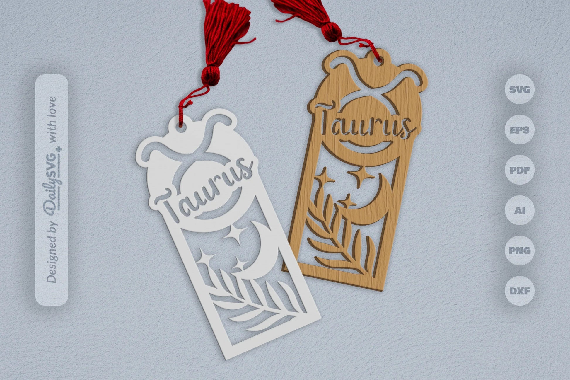 Zodiac Laser Cut Taurus SVG Bundle SVGs - CraftNest - Digital Crafting and Art