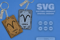 Zodiac Card Aries SVG Bundle - CraftNest - Digital Crafting and Art