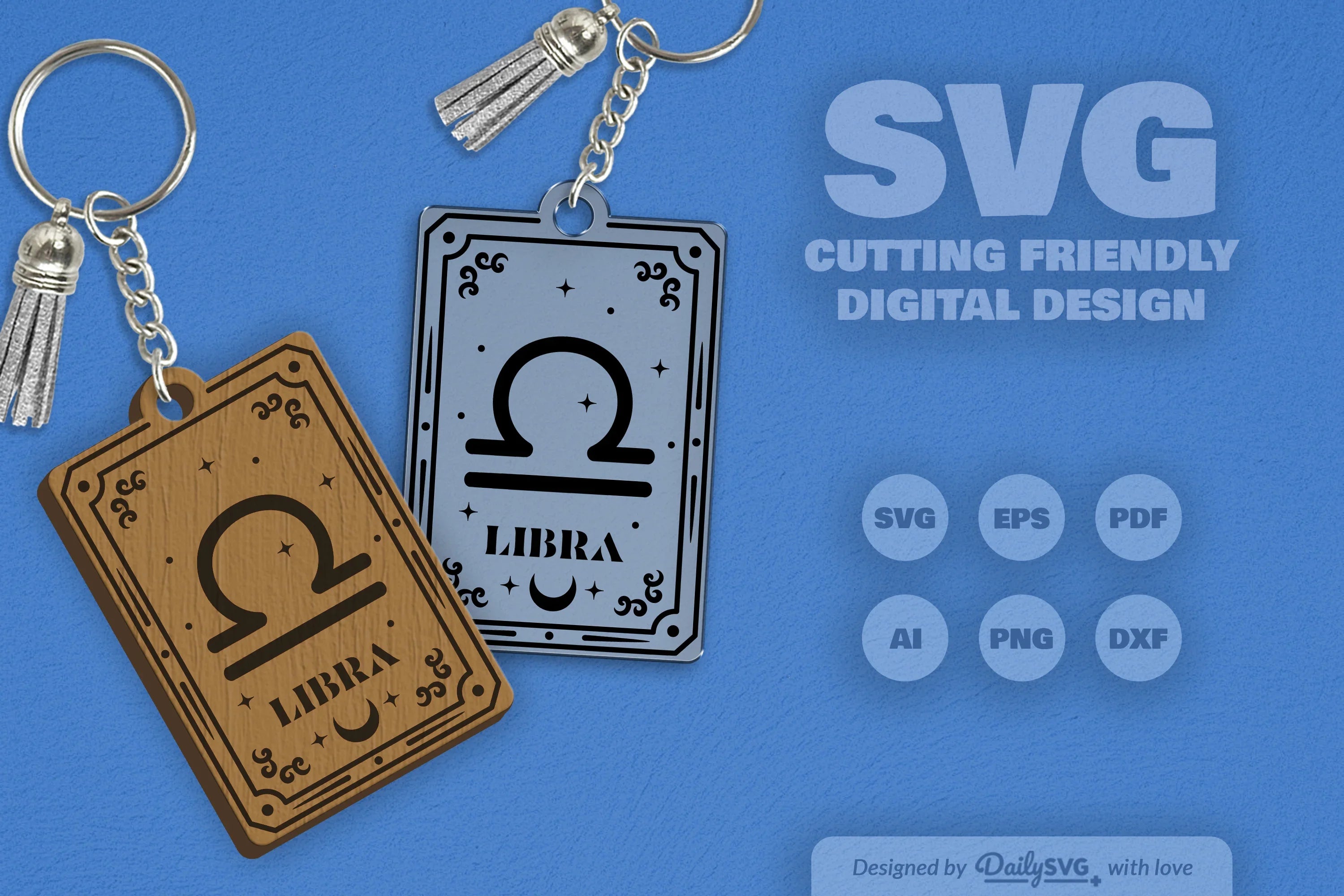 Zodiac Card Libra SVG Bundle - CraftNest - Digital Crafting and Art