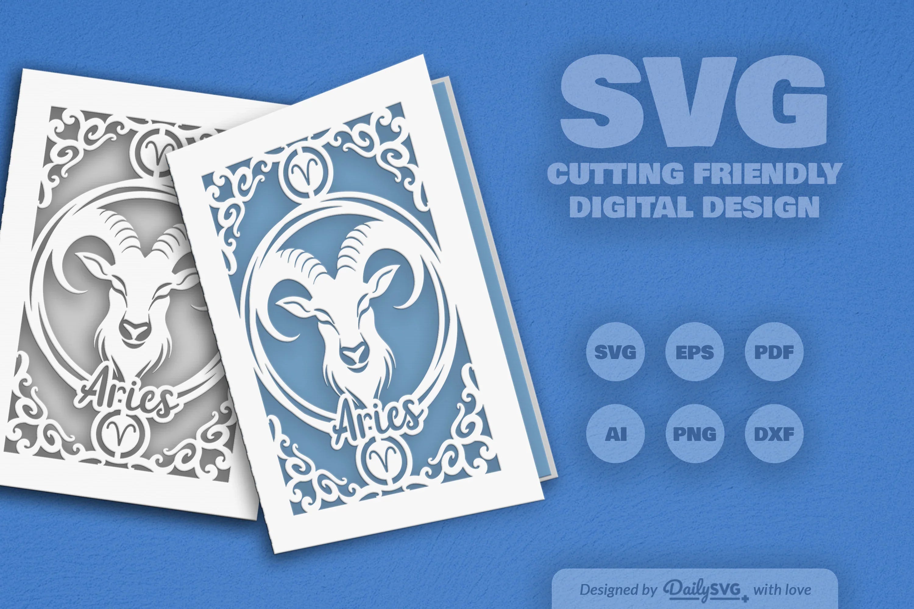 Zodiac Aries SVG Bundle: Unique Astrological Gifts - CraftNest - Digital Crafting and Art