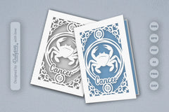 Zodiac Cancer SVG Bundle 2 - CraftNest - Digital Crafting and Art