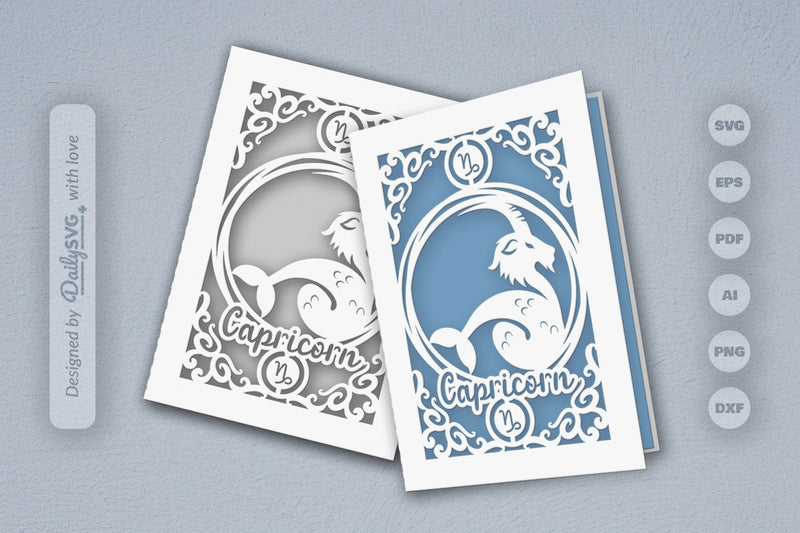 Zodiac Capricorn SVG Bundle - CraftNest - Digital Crafting and Art