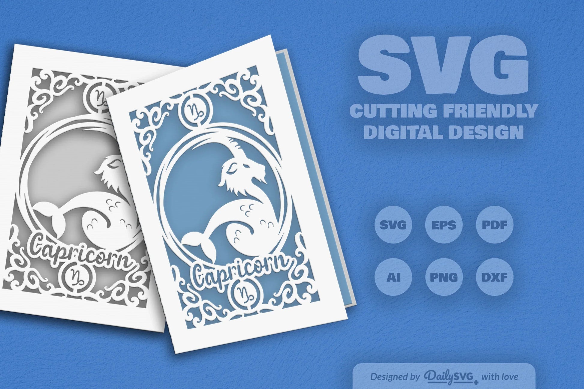 Zodiac Capricorn SVG Bundle - CraftNest - Digital Crafting and Art