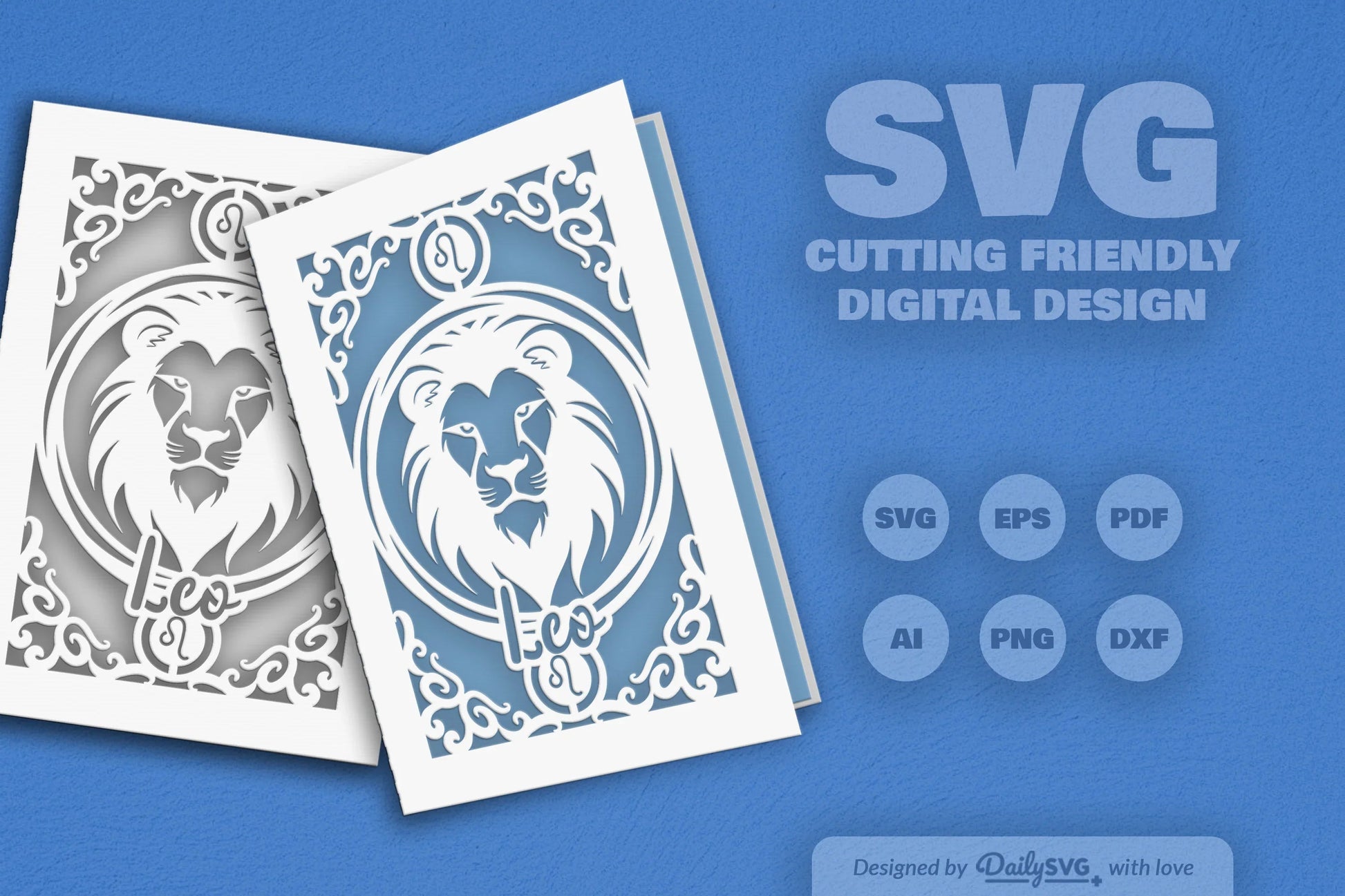 Zodiac Leo SVG Bundle: Astrological Gifts & Decor - CraftNest - Digital Crafting and Art