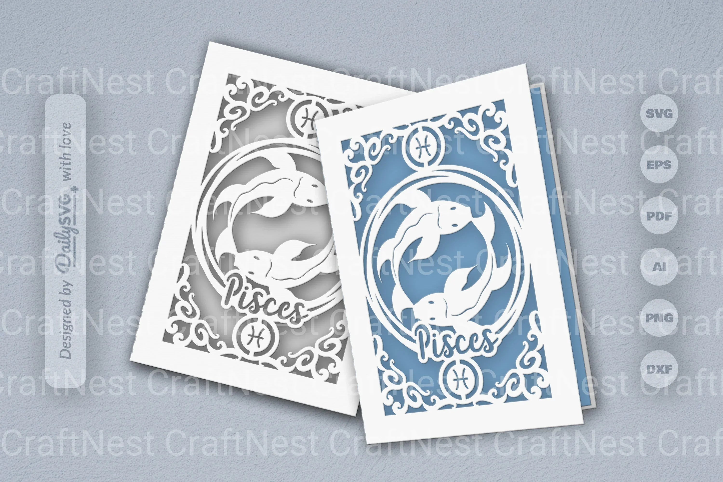 Zodiac Pisces SVG Bundle