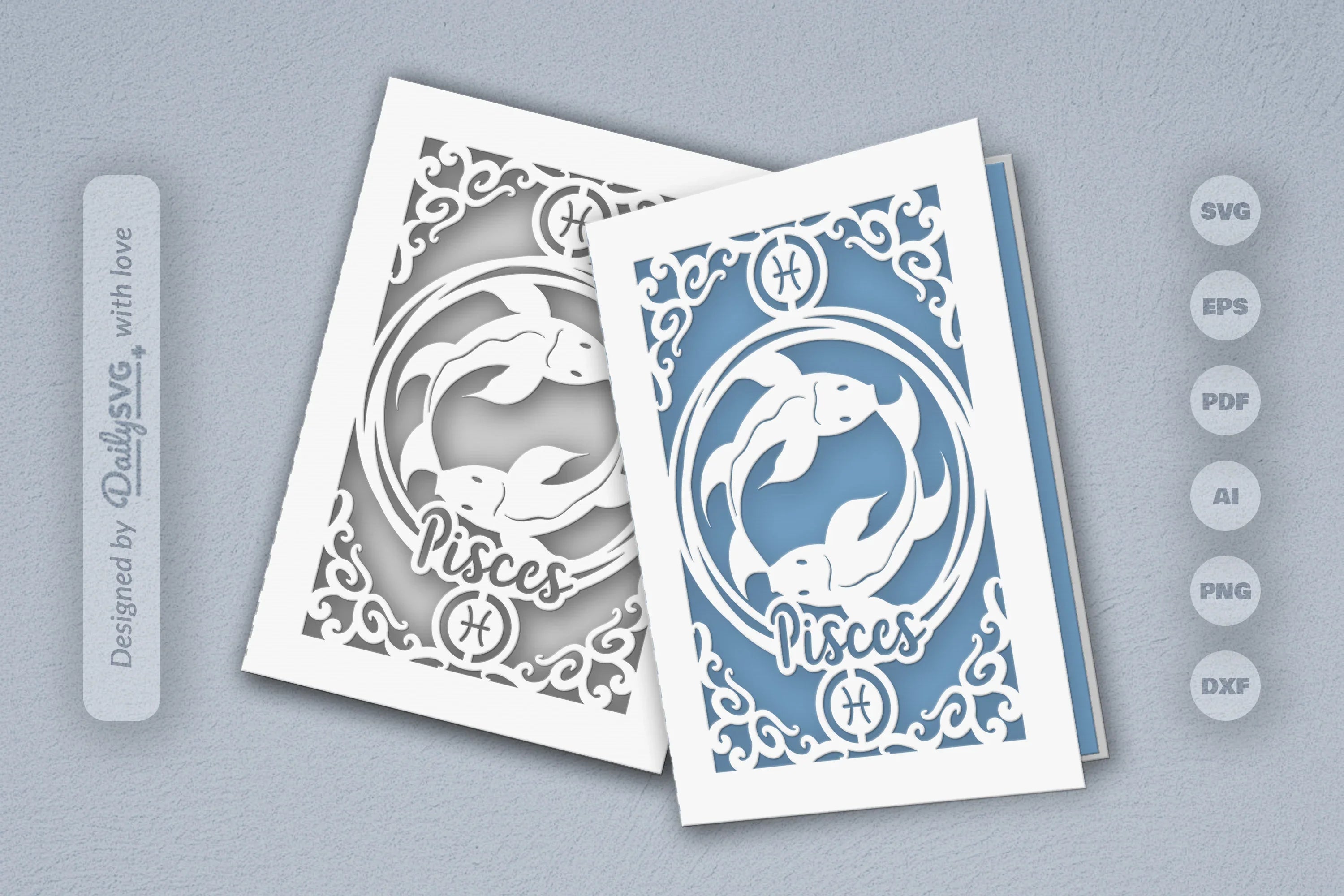 Zodiac Pisces SVG Bundle - CraftNest - Digital Crafting and Art