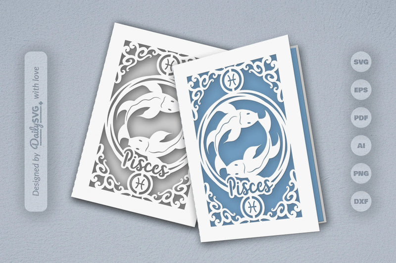 Zodiac Pisces SVG Bundle - CraftNest - Digital Crafting and Art