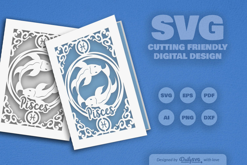 Zodiac Pisces SVG Bundle - CraftNest - Digital Crafting and Art