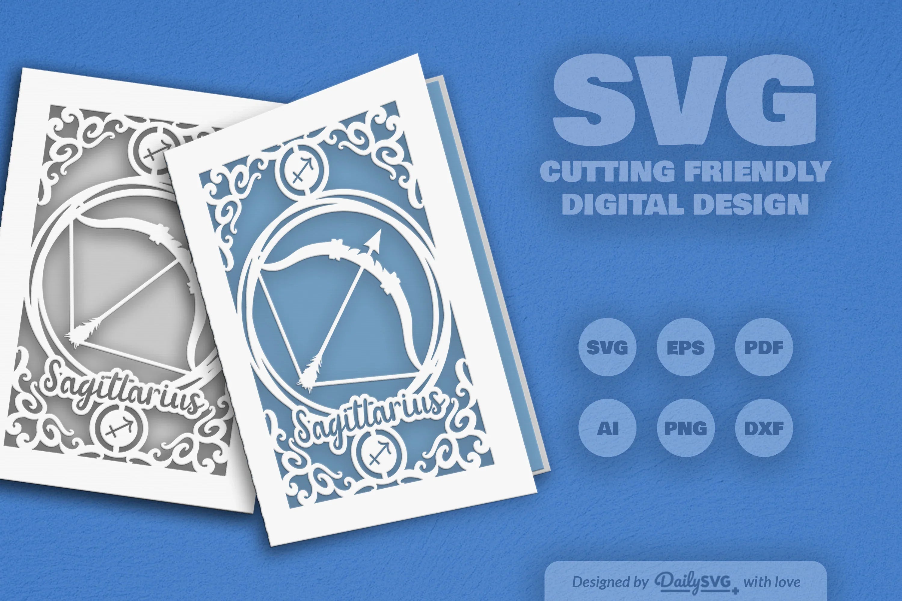 Zodiac Sagittarius SVG Bundle 1 - CraftNest - Digital Crafting and Art