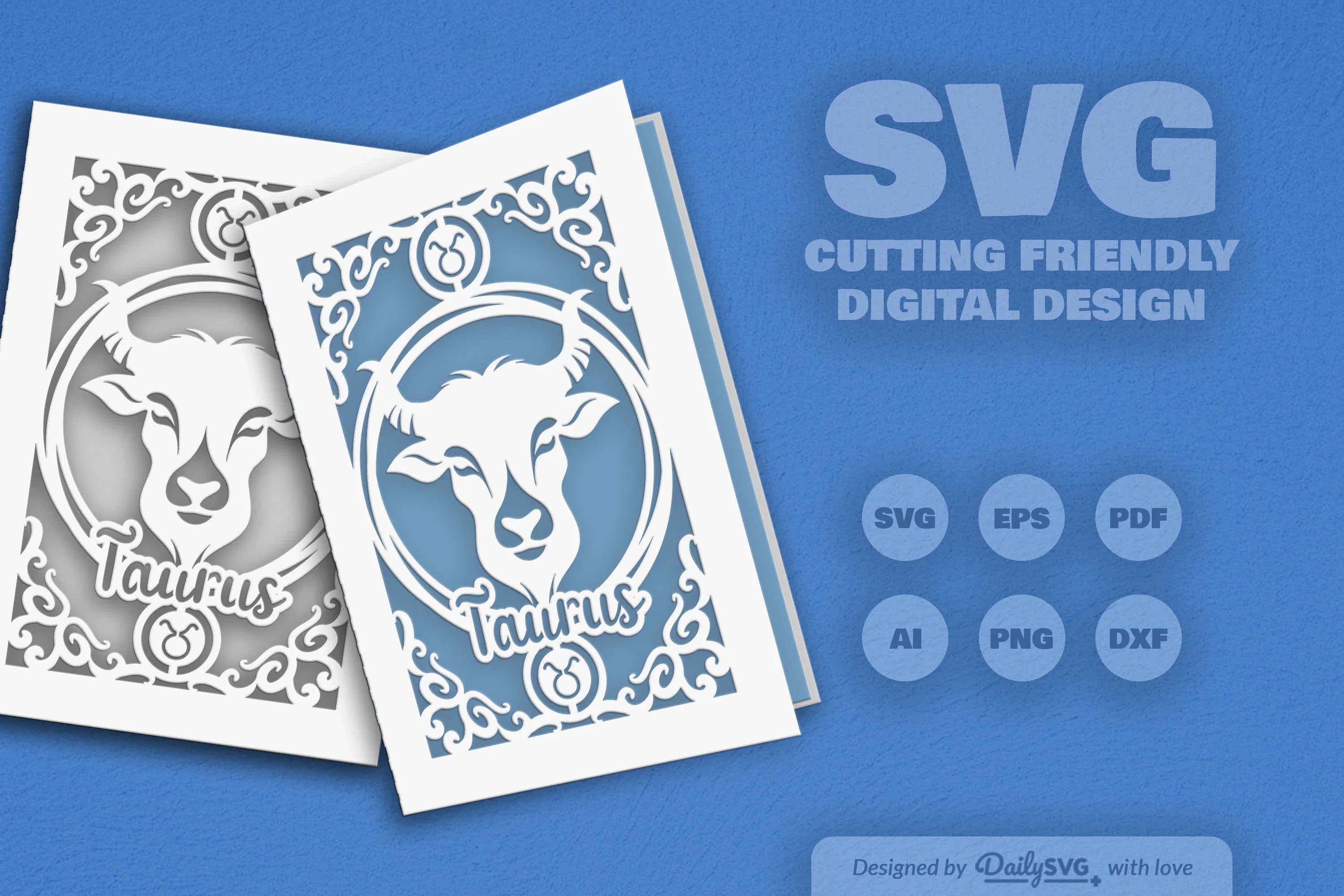 Zodiac Taurus SVG Bundle - CraftNest - Digital Crafting and Art