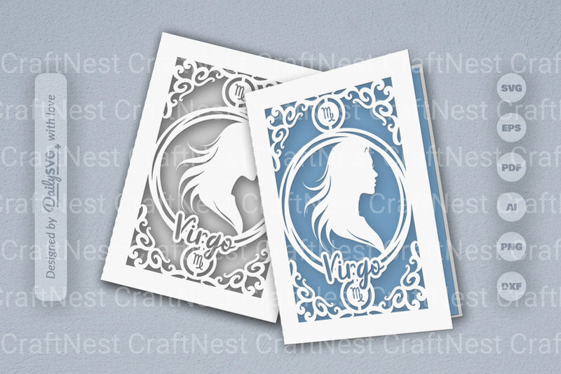 Zodiac Virgo SVG Bundle: Perfect Gifts for Virgos - CraftNest - Digital Crafting and Art
