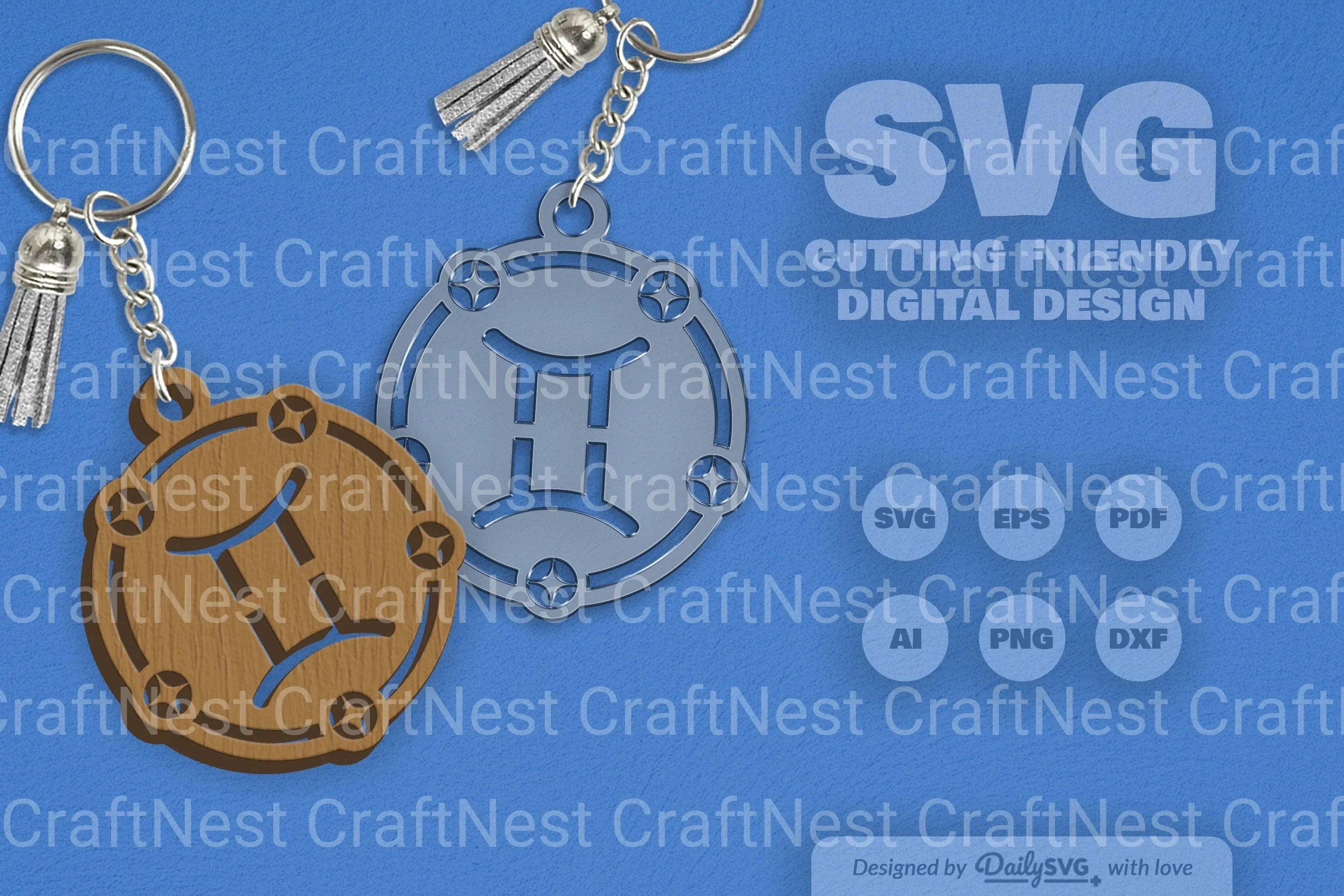 Zodiac Gemini SVG Bundle