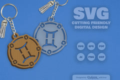 Zodiac Gemini SVG Bundle - CraftNest - Digital Crafting and Art