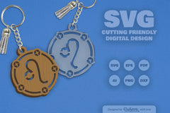 Zodiac Leo SVG Bundle 1 - CraftNest - Digital Crafting and Art
