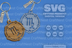 Zodiac Virgo SVG Bundle - CraftNest - Digital Crafting and Art