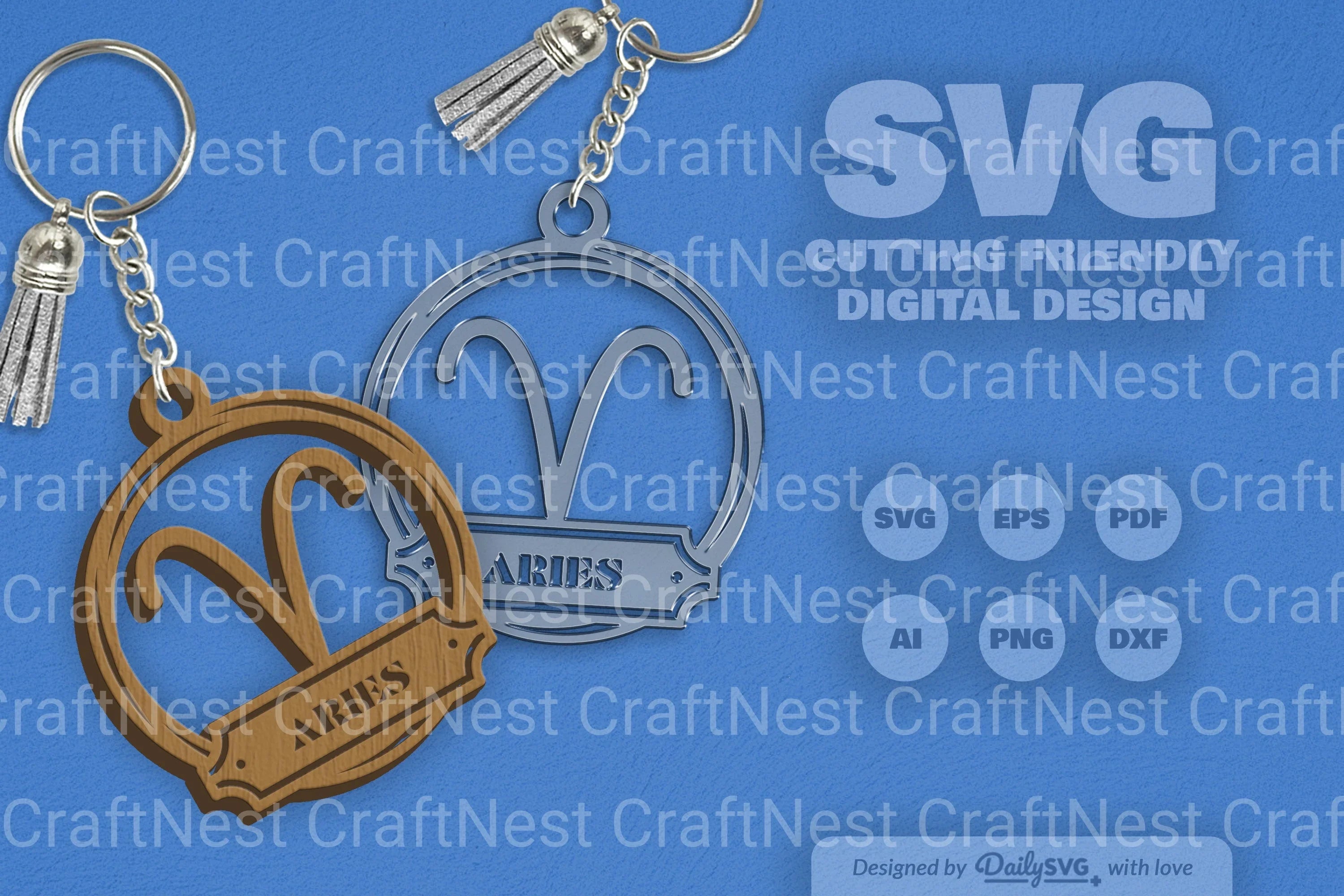 Aries Zodiac Sign SVG Bundle