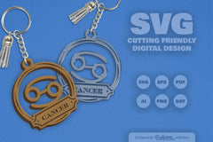 SVG Zodiac Sign Cancer SVG Bundle - CraftNest - Digital Crafting and Art