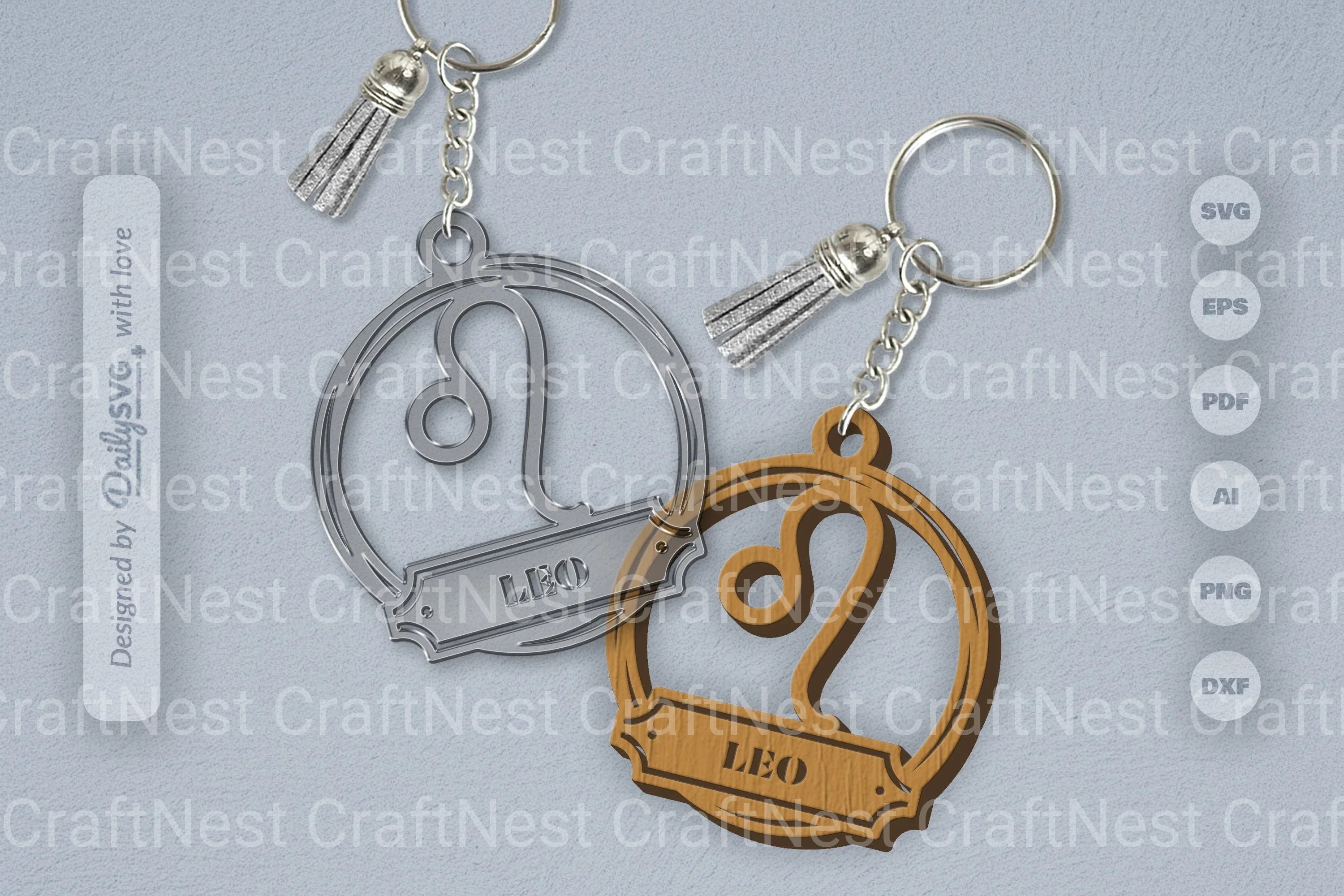 Zodiac Sign Leo SVG Bundle
