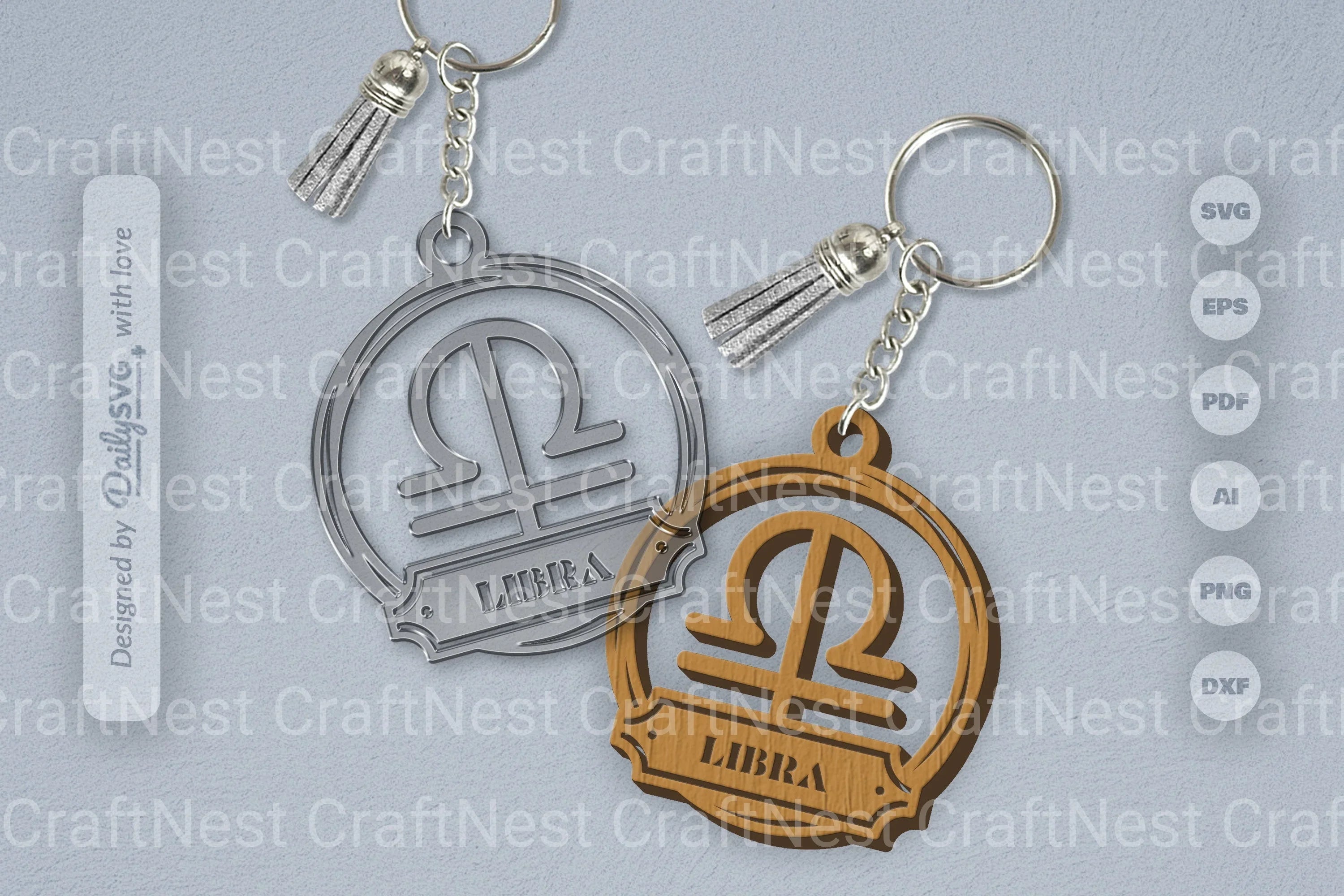 Libra Zodiac Sign SVG Bundle