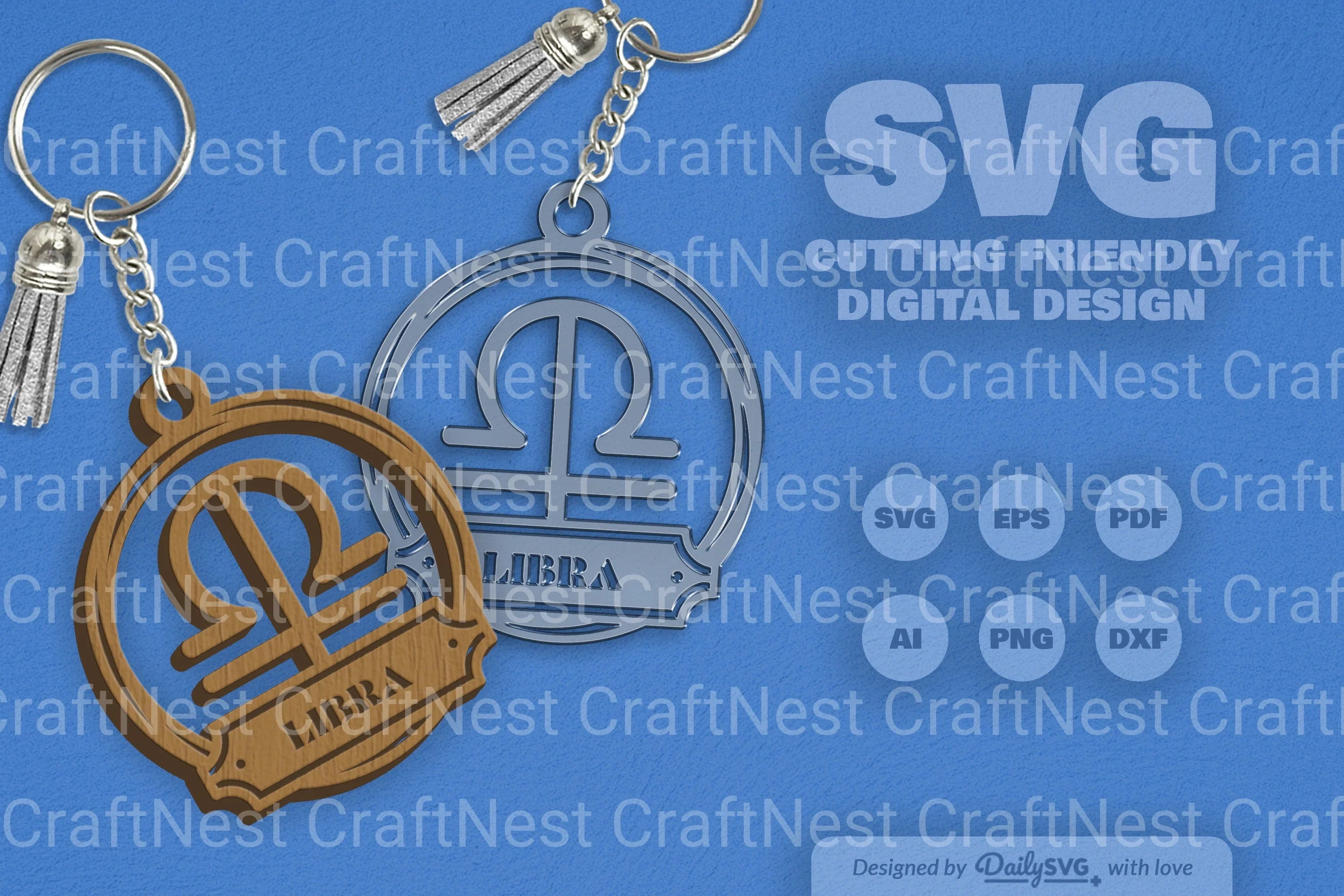 Libra Zodiac Sign SVG Bundle