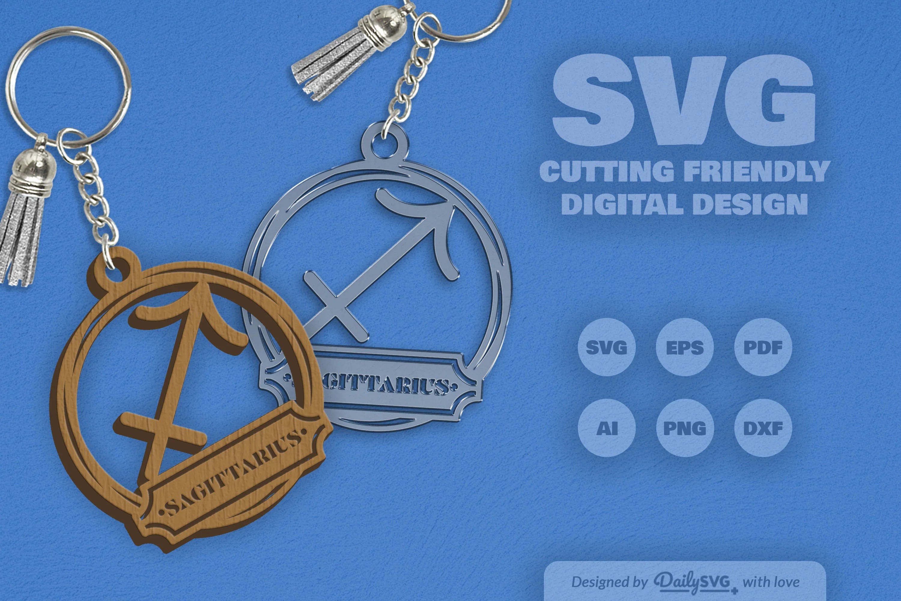 Sagittarius Zodiac Sign SVG Bundle - CraftNest - Digital Crafting and Art