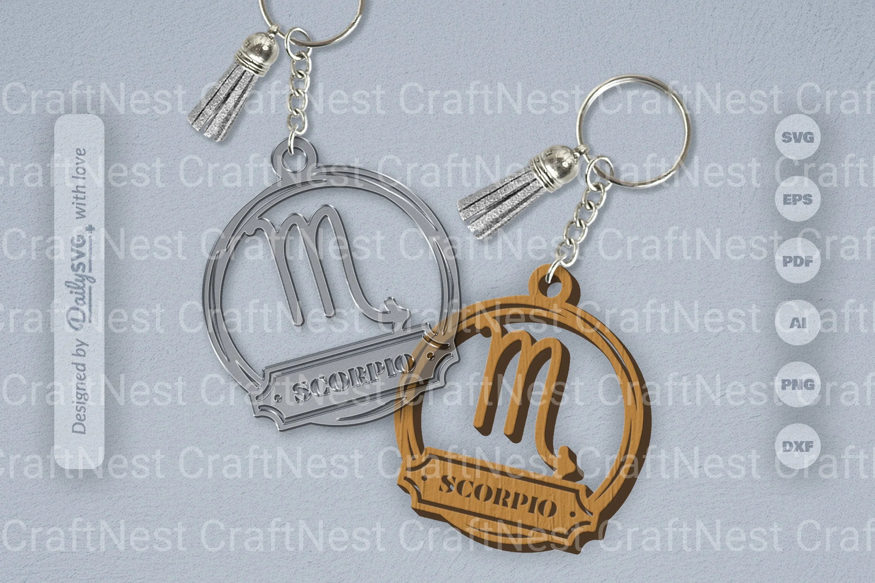 Scorpio Zodiac Sign SVG Bundle